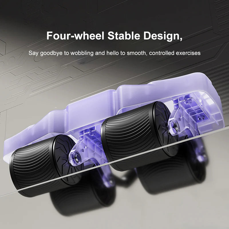 Four-wheel ab roller
