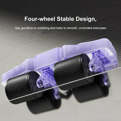 Four-wheel ab roller